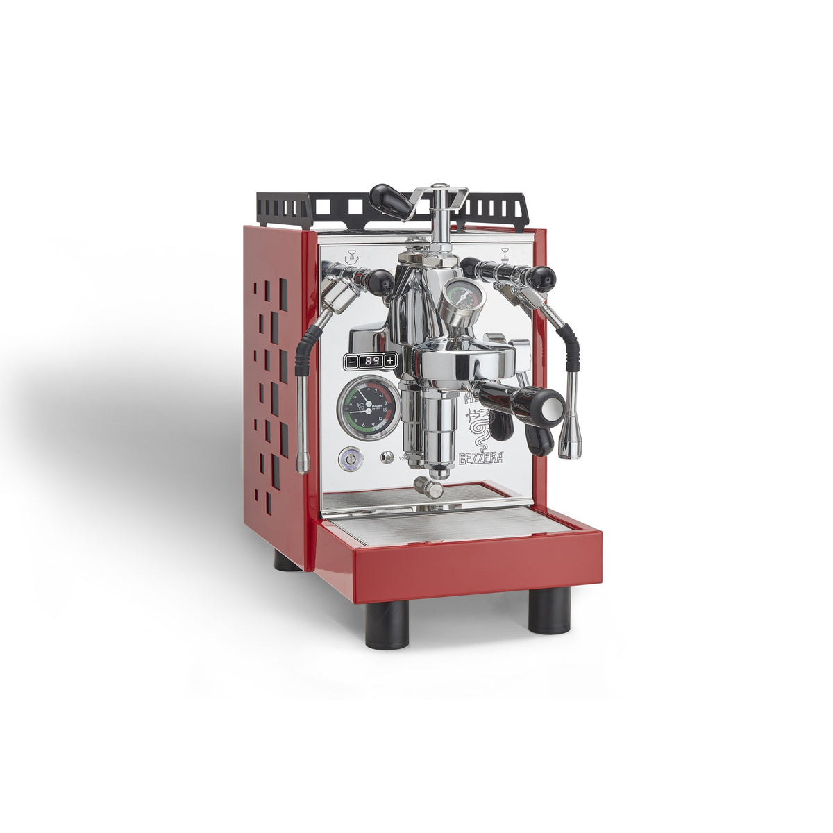 Bezzera Aria Top PID Rot, Quadrate – Ansicht 2