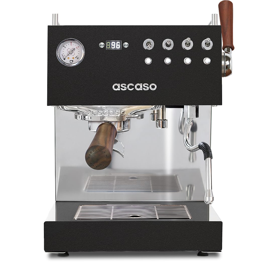 Ascaso Steel DUO PLUS V3 – Dual-Thermoblock, PID, Profi-Features Espressomaschinen Ascaso V3 Schwarz - rhiinland.com