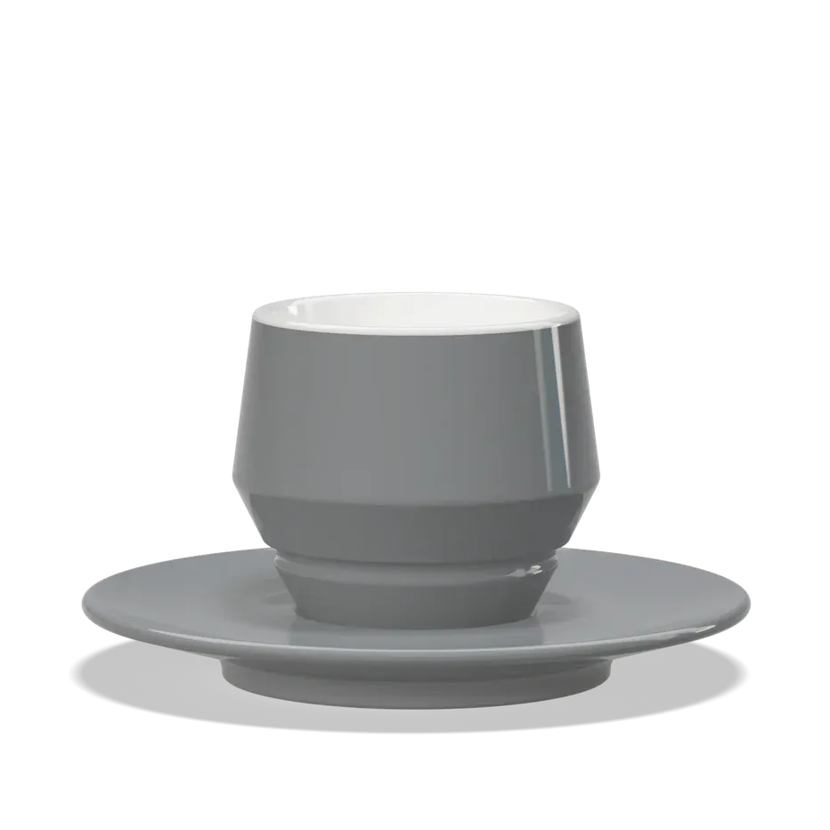 Clubhouse MANIKO doppelwandige Cappuccino Tasse 205 ml - Verschiedene Farben Cappuccinotasse Clubhouse Grau - rhiinland.com