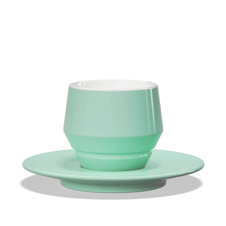 Clubhouse MANIKO doppelwandige Cappuccino Tasse 205 ml - Verschiedene Farben Cappuccinotasse Clubhouse Aquamarine - rhiinland.com
