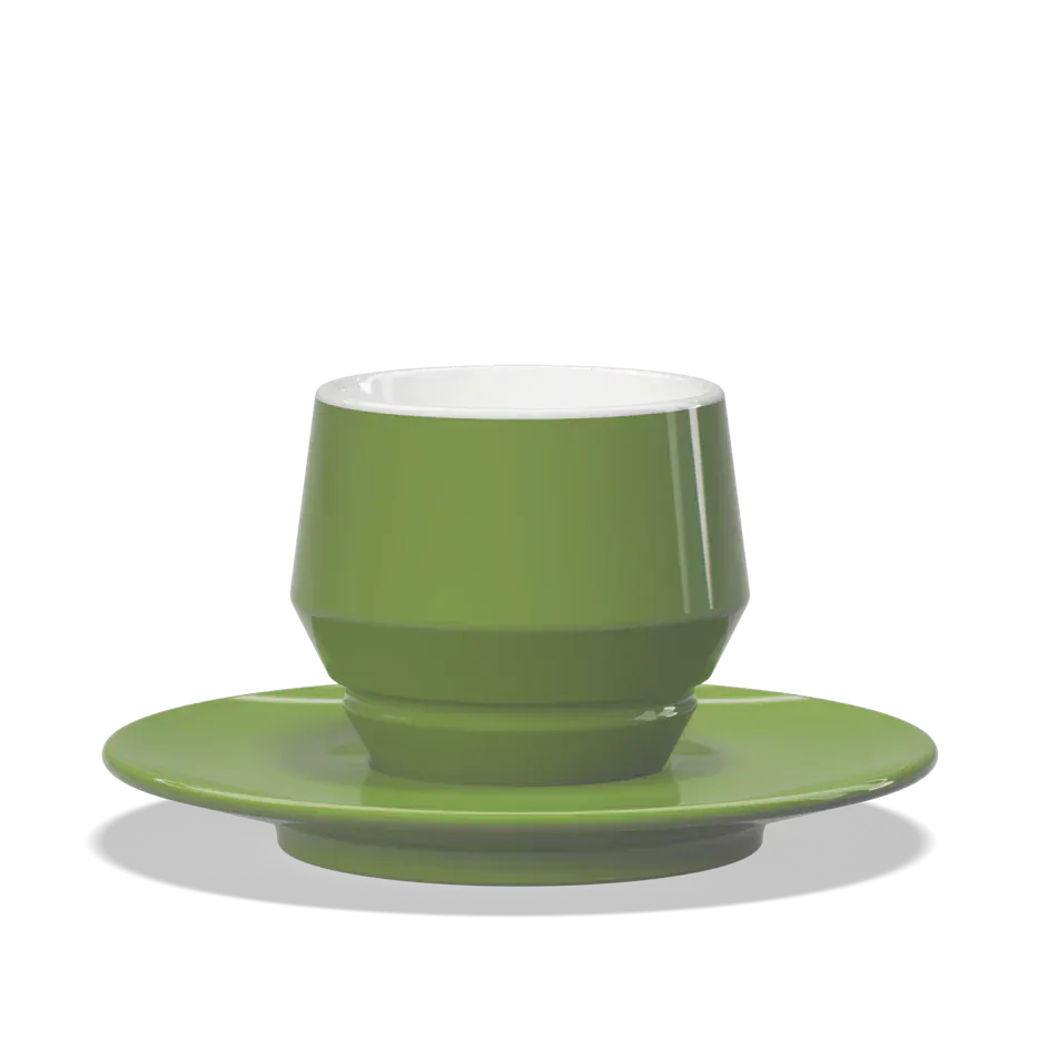 Clubhouse MANIKO doppelwandige Cappuccino Tasse 205 ml - Verschiedene Farben Cappuccinotasse Clubhouse Grün - rhiinland.com