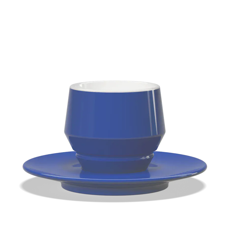 Clubhouse MANIKO doppelwandige Cappuccino Tasse 205 ml - Verschiedene Farben Cappuccinotasse Clubhouse Blau - rhiinland.com