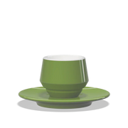 Clubhouse MANIKO doppelwandige Espresso Doppio Tasse 120 ml - Verschiedene Farben Flat White Tasse Clubhouse Grün - rhiinland.com