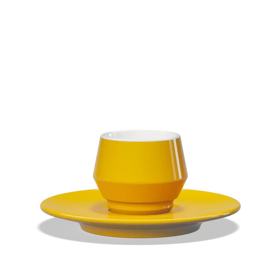 Clubhouse MANIKO doppelwandige Espresso Tasse 70 ml - Verschiedene Farben Espressotasse Clubhouse Amber - rhiinland.com