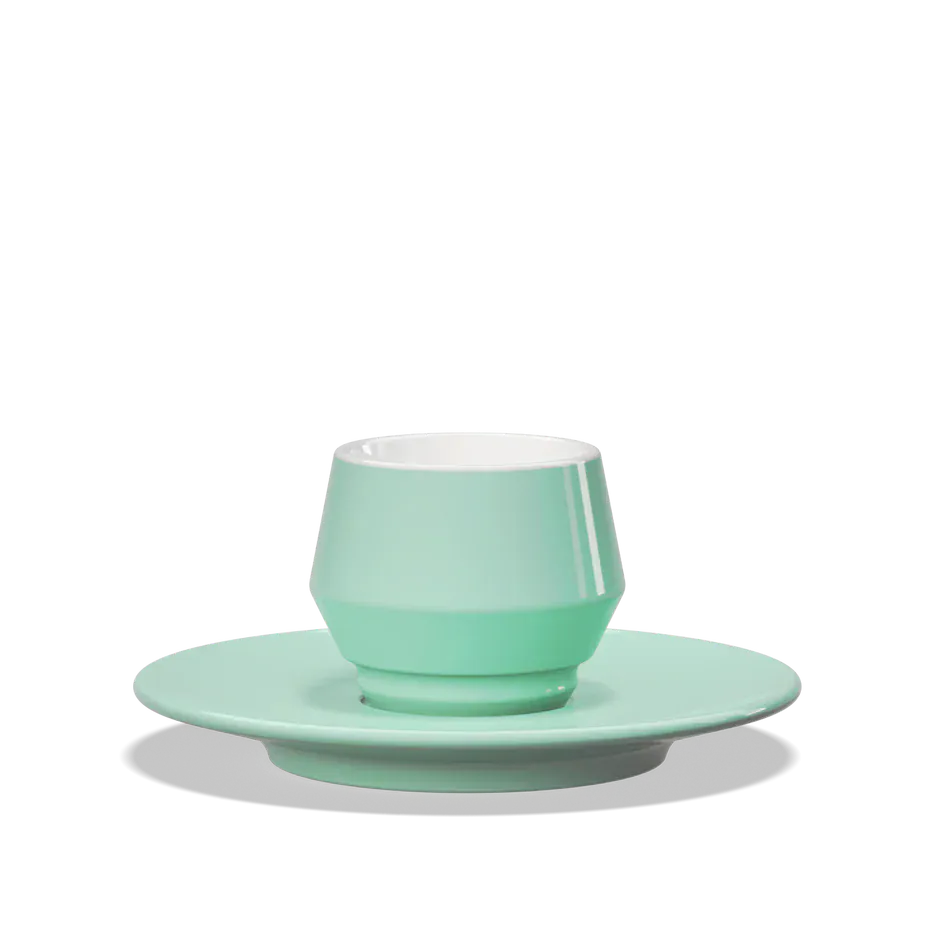 Clubhouse MANIKO doppelwandige Espresso Tasse 70 ml - Verschiedene Farben Espressotasse Clubhouse Aquamarine - rhiinland.com