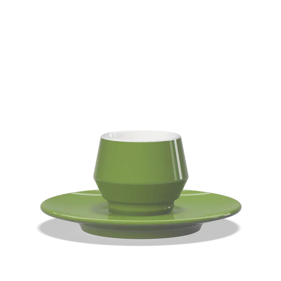 Clubhouse MANIKO doppelwandige Espresso Tasse 70 ml - Verschiedene Farben Espressotasse Clubhouse Grün - rhiinland.com