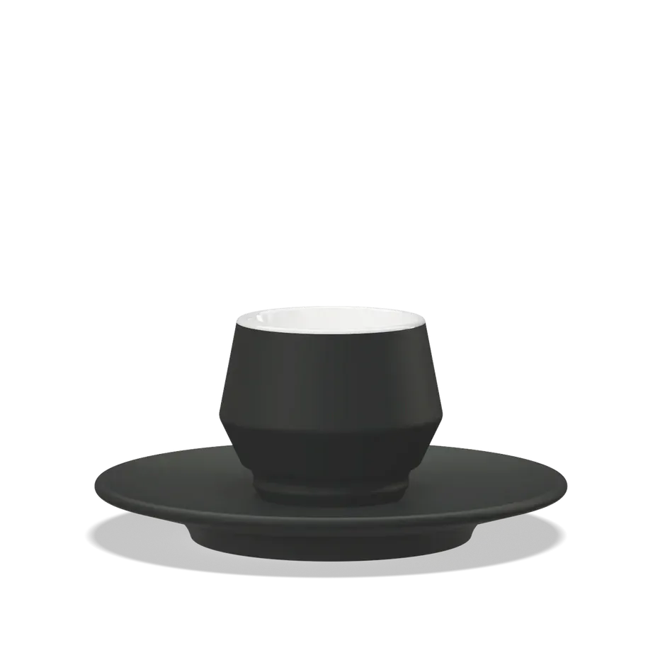 Clubhouse MANIKO doppelwandige Espresso Tasse 70 ml - Verschiedene Farben Espressotasse Clubhouse Schwarz - rhiinland.com