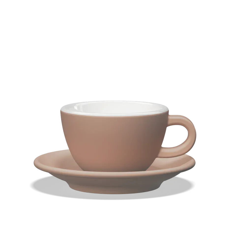 Clubhouse TULIPANO Cappuccino Tasse 210 ml - Verschiedene Farben Cappuccinotasse Clubhouse Sand - rhiinland.com