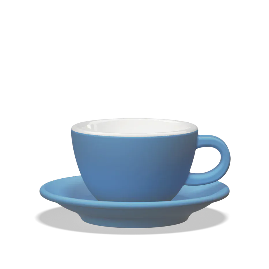 Clubhouse TULIPANO Cappuccino Tasse 210 ml - Verschiedene Farben Cappuccinotasse Clubhouse Blau - rhiinland.com