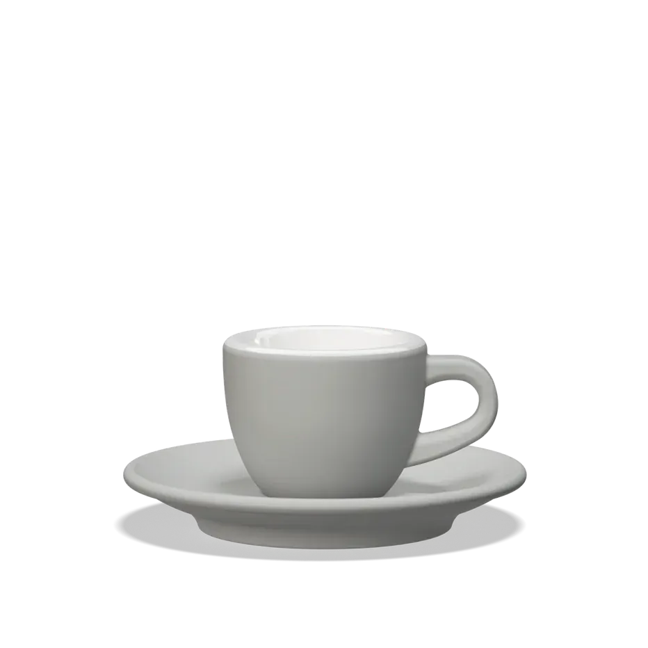 Clubhouse TULIPANO Espresso Tasse 70 ml - Verschiedene Farben Espressotasse Clubhouse Grau - rhiinland.com