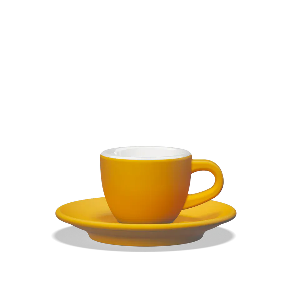 Clubhouse TULIPANO Espresso Tasse 70 ml - Verschiedene Farben Espressotasse Clubhouse Amber - rhiinland.com