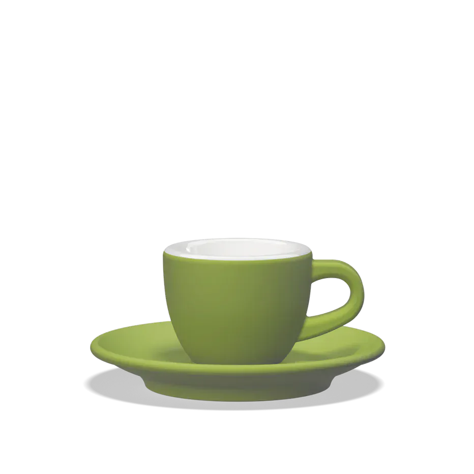 Clubhouse TULIPANO Espresso Tasse 70 ml - Verschiedene Farben Espressotasse Clubhouse Grün - rhiinland.com