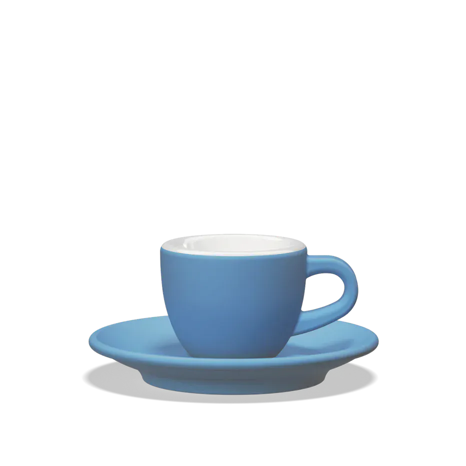 Clubhouse TULIPANO Espresso Tasse 70 ml - Verschiedene Farben Espressotasse Clubhouse Blau - rhiinland.com