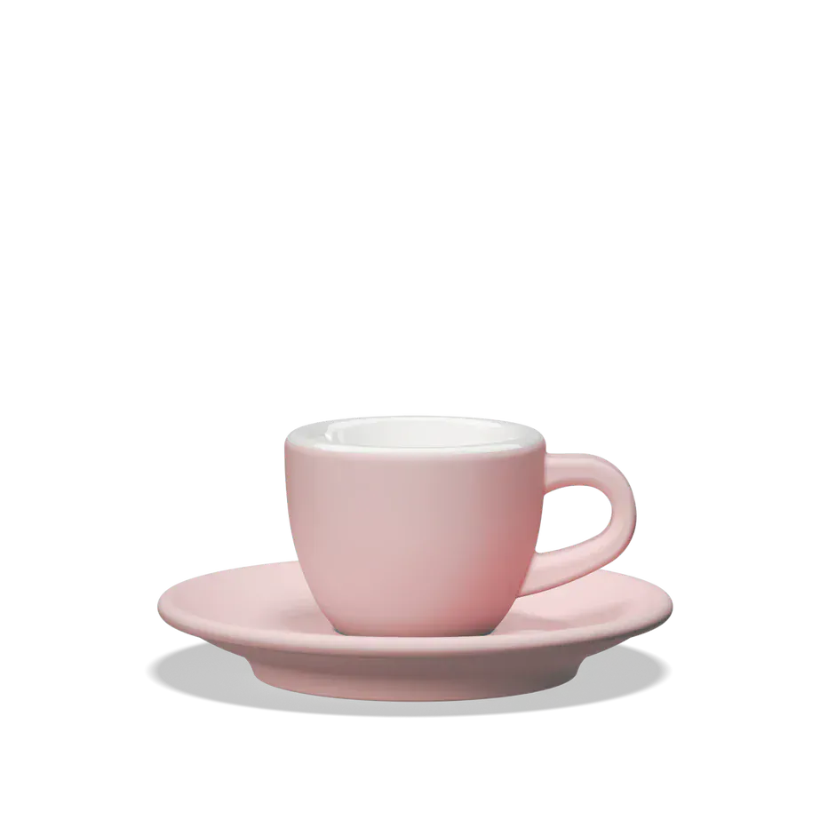 Clubhouse TULIPANO Espresso Tasse 70 ml - Verschiedene Farben Espressotasse Clubhouse Rose - rhiinland.com