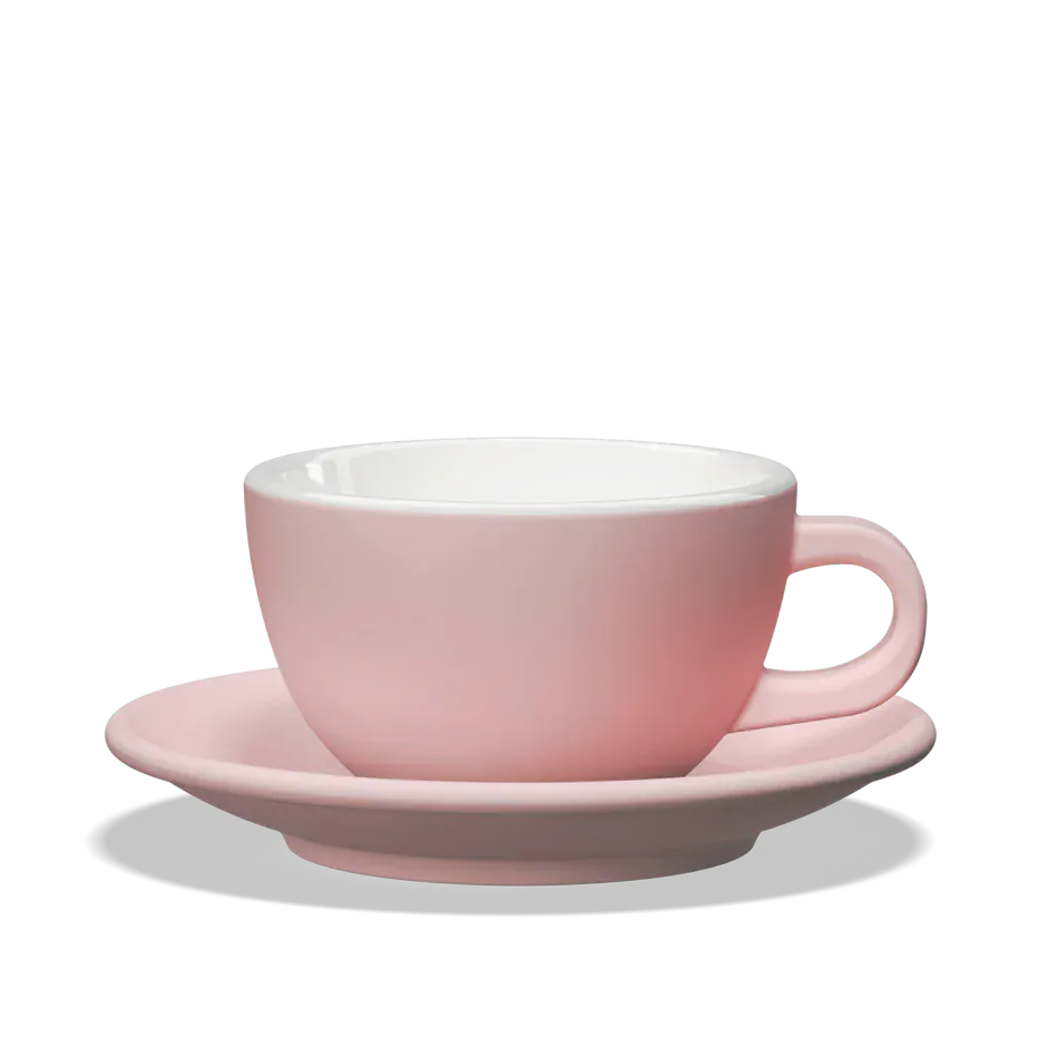 Clubhouse TULIPANO Milchkaffee Tasse 300 ml - Verschiedene Farben Milchkaffeetasse Clubhouse Rose - rhiinland.com