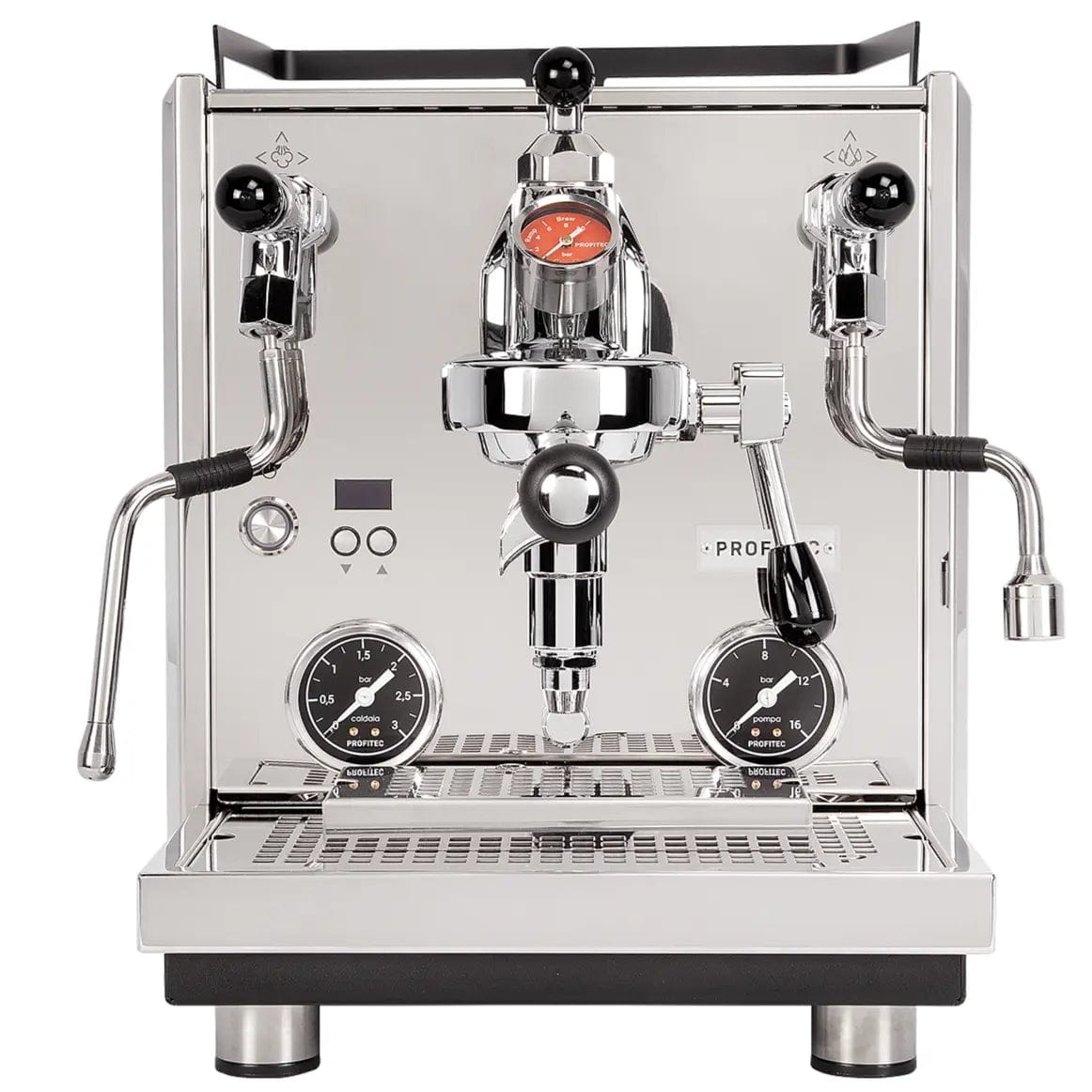 Profitec DRIVE Flow Control Dualboiler Siebträgermaschine Fast Heat Up Espressomaschinen Profitec Chrom / Inox - rhiinland.com