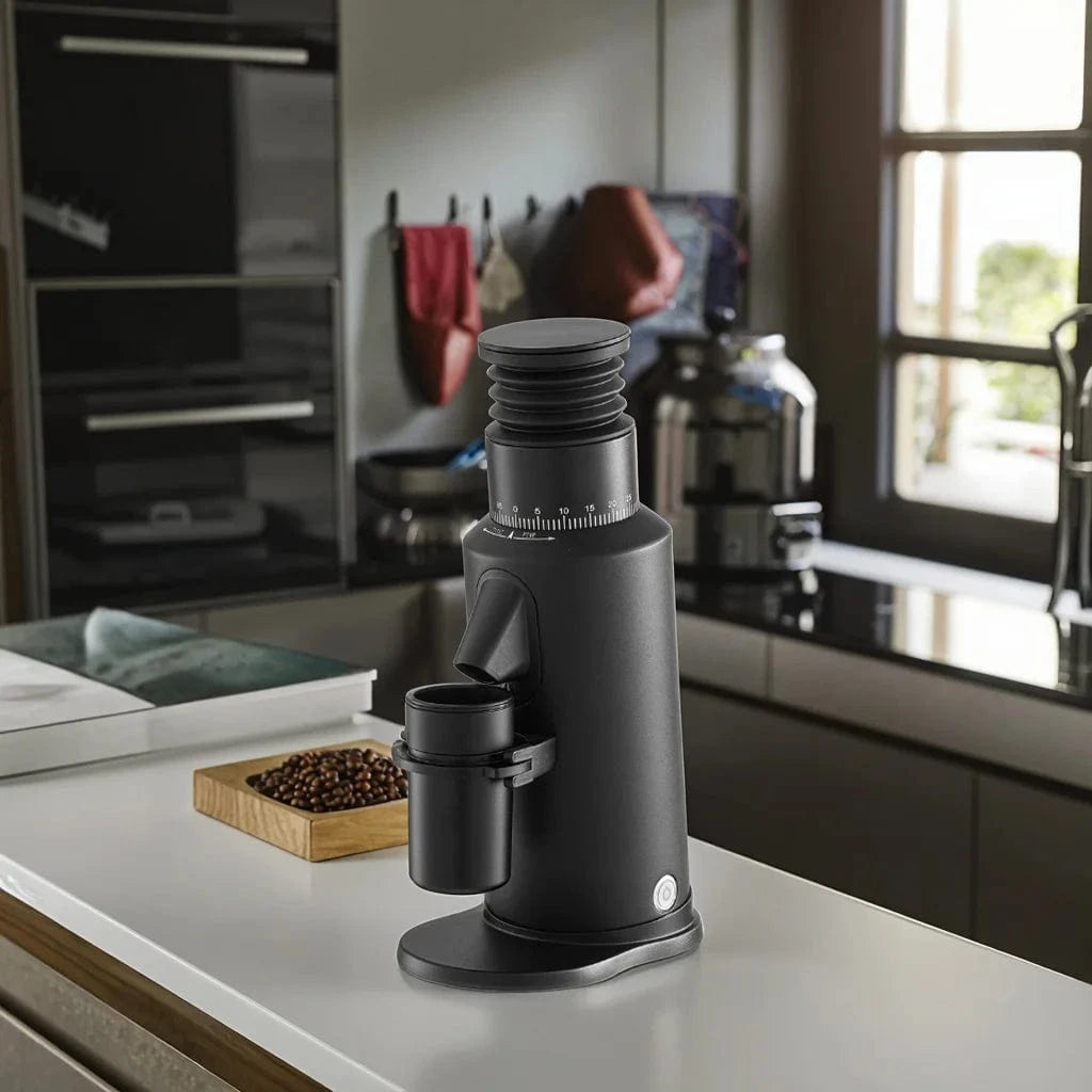 EMIL T64 GEN 2 Single Doser schwarz DLC Scheiben Espressomühle Kaffeemühlen EMIL - rhiinland.com