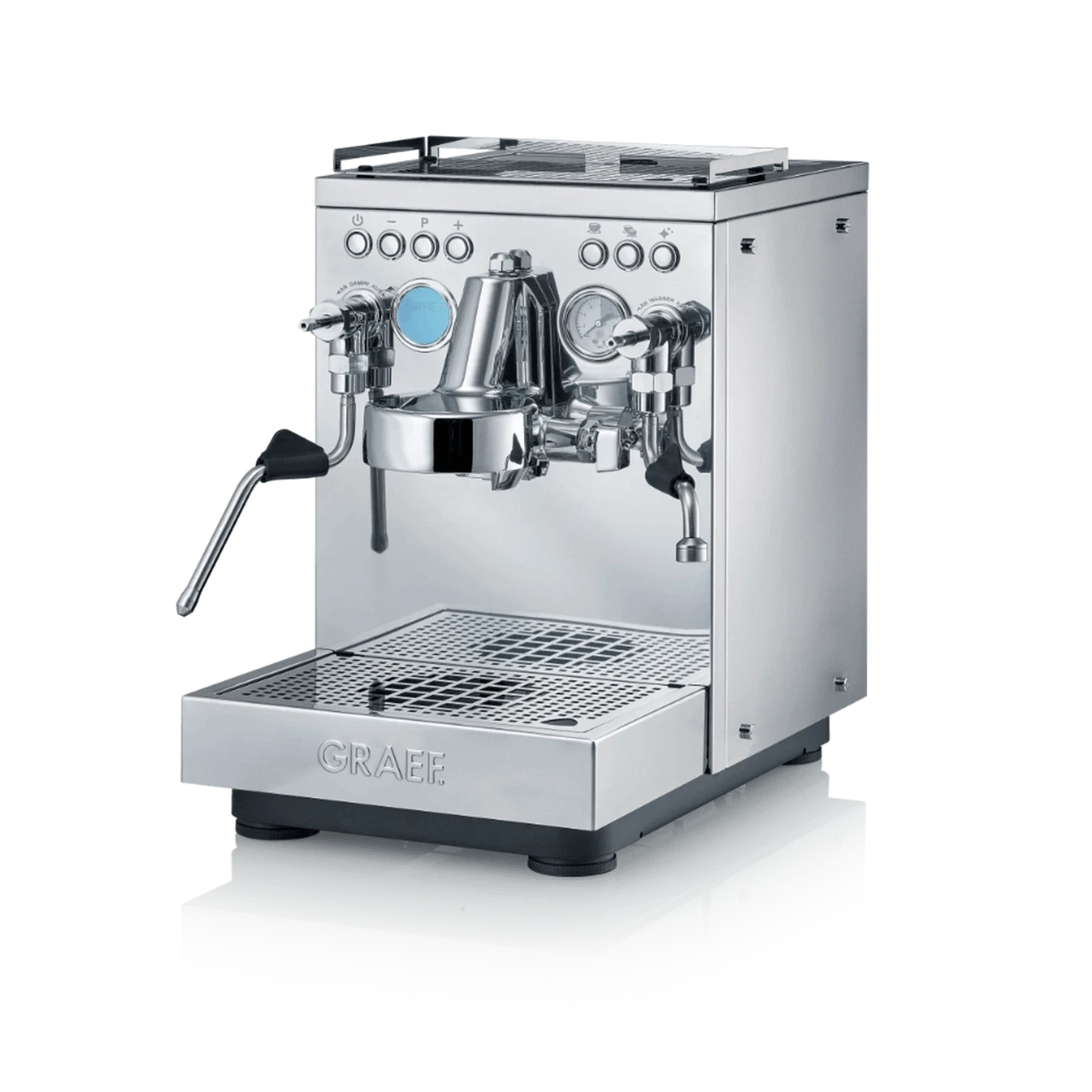 GRAEF Estessa - Duo Thermoblock Chrom Druckprofile Espressomaschinen GRAEF - rhiinland.com
