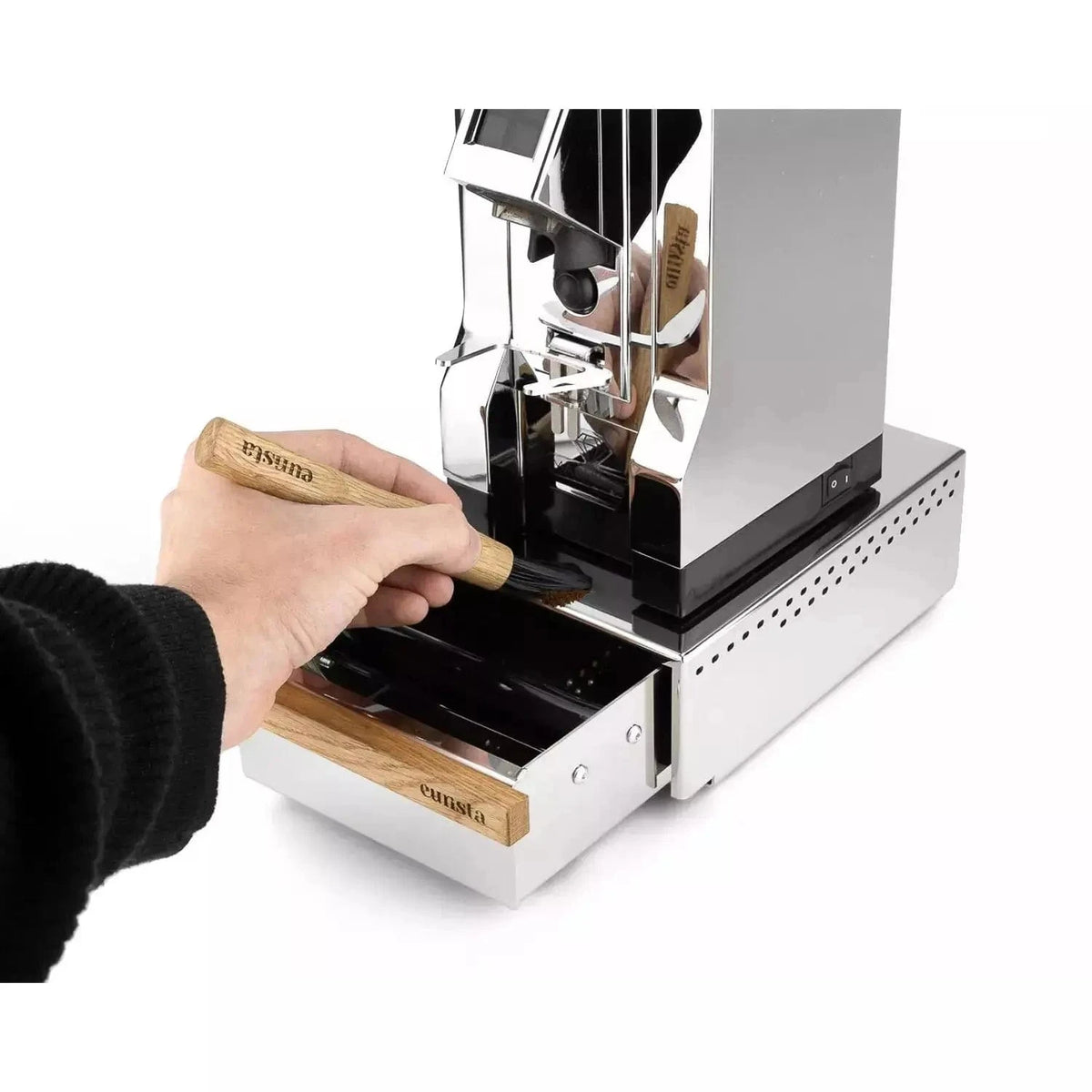 Barista Pinsel - Eurista Brush - Fester Bürstenkopf Nussbaum Olive Eiche Schwarz Pinsel und Bürsten Eurista - rhiinland.com
