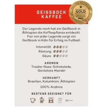 Geissbock Kaffee - Kölner Kaffeemanufaktur Kaffee Kölner Kaffeemanufaktur - rhiinland.com