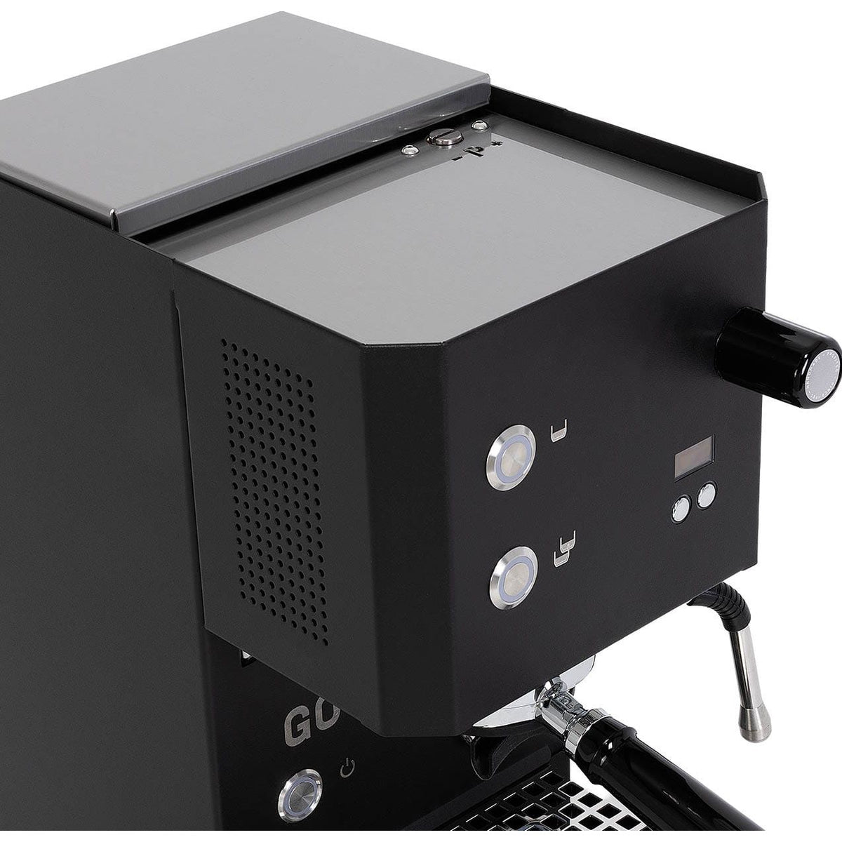 Profitec GO 2.0 in Schwarz schräg von oben