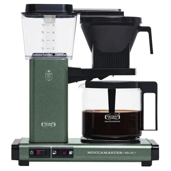 Moccamaster KBG Select mehrere Farben - DIE Filterkaffeemaschine Kaffeemaschine Moccamaster Forest Green - rhiinland.com
