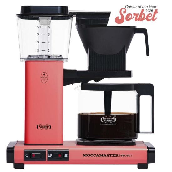 Moccamaster KBG Select mehrere Farben - DIE Filterkaffeemaschine Kaffeemaschine Moccamaster Sorbet - rhiinland.com