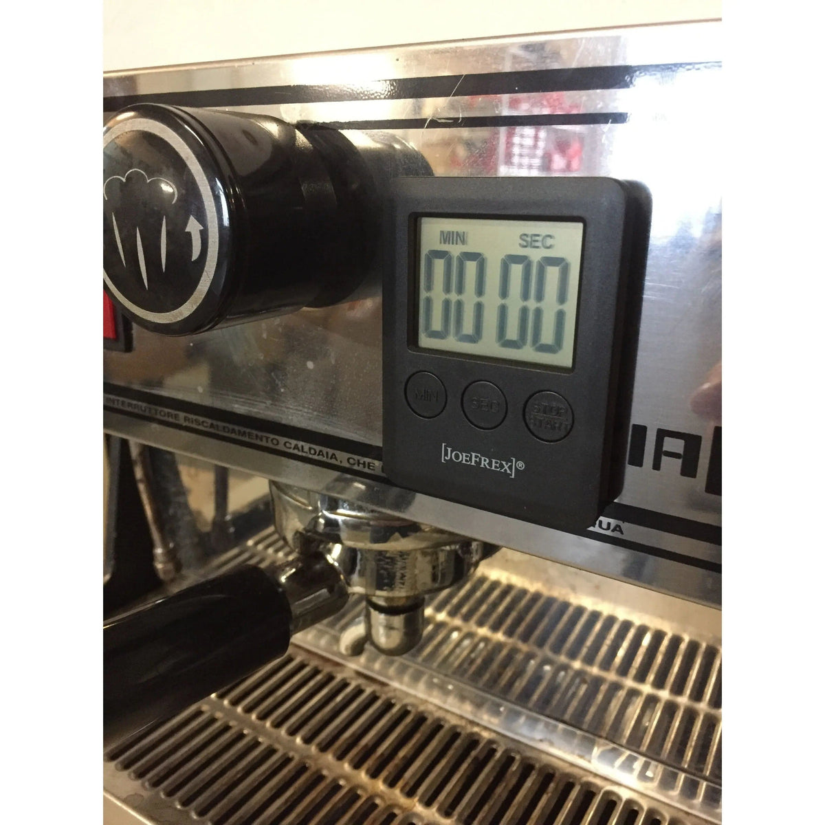 Timer für Espressobezug mit Display – Batteriebetrieben, Magnetisch, LCD Waage JoeFrex - rhiinland.com