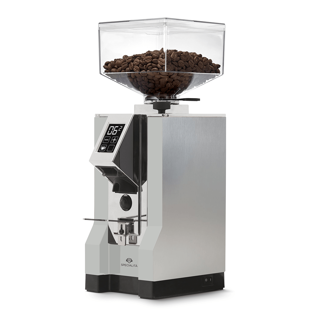 Eureka Mignon SPECIALITA - DIE Espressomühle für zu Hause Kaffeemühlen Eureka Natur Silber Poliert - rhiinland.com