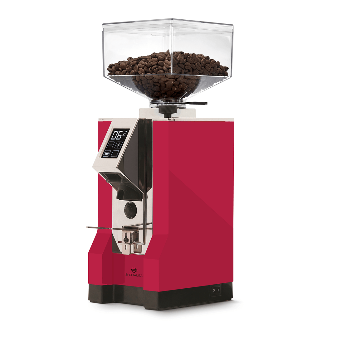 Eureka Mignon SPECIALITA - DIE Espressomühle für zu Hause Kaffeemühlen Eureka Himbeerrot - rhiinland.com