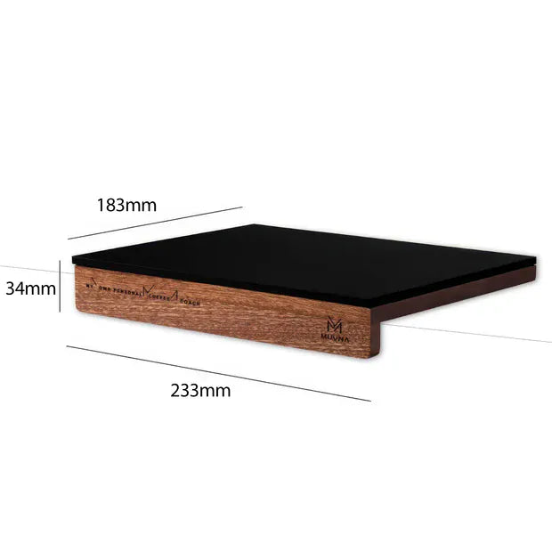 Lastforest Tampermatte & Waagenbasis aus Walnussholz – Das ultrastabile Fundament für dein Espresso-Handwerk Tamper Matte Lastaforest - rhiinland.com
