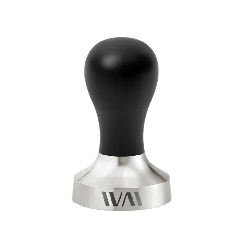 Präzisionstamper von Wiedemann - Tamper in Holz Tamper Wiedemann Manufaktur Schwarz Alu 58.5 mm - rhiinland.com