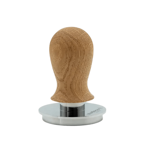 WIEDECENT Tamper V6 - Selbstausrichtend und druckreguliert Tamper Wiedemann Manufaktur Eichenholz 58.48 mm - rhiinland.com
