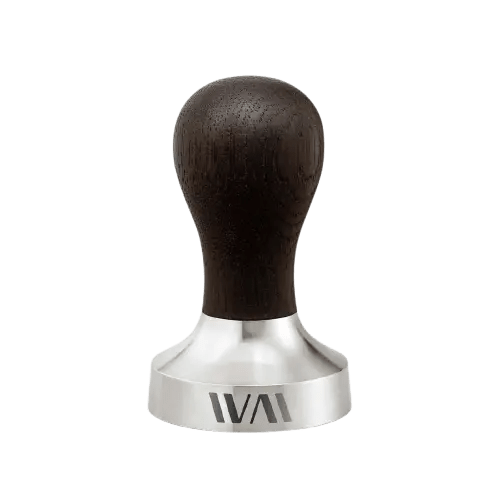 Präzisionstamper von Wiedemann - Tamper in Holz Tamper Wiedemann Manufaktur Eiche Schwarz 58.5 mm - rhiinland.com