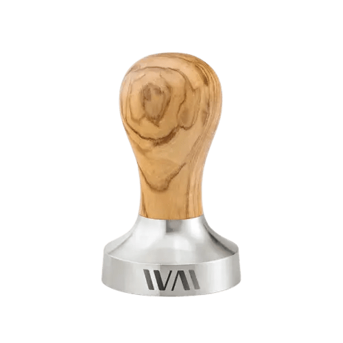 Präzisionstamper von Wiedemann - Tamper in Holz Tamper Wiedemann Manufaktur Olivenholz 58.5 mm - rhiinland.com