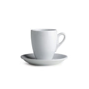 Espresso Doppio Tasse und Untertasse Weiß Serie Palermo von Nuova Point 120ml Espressino Espressotasse Nuova Point - rhiinland.com