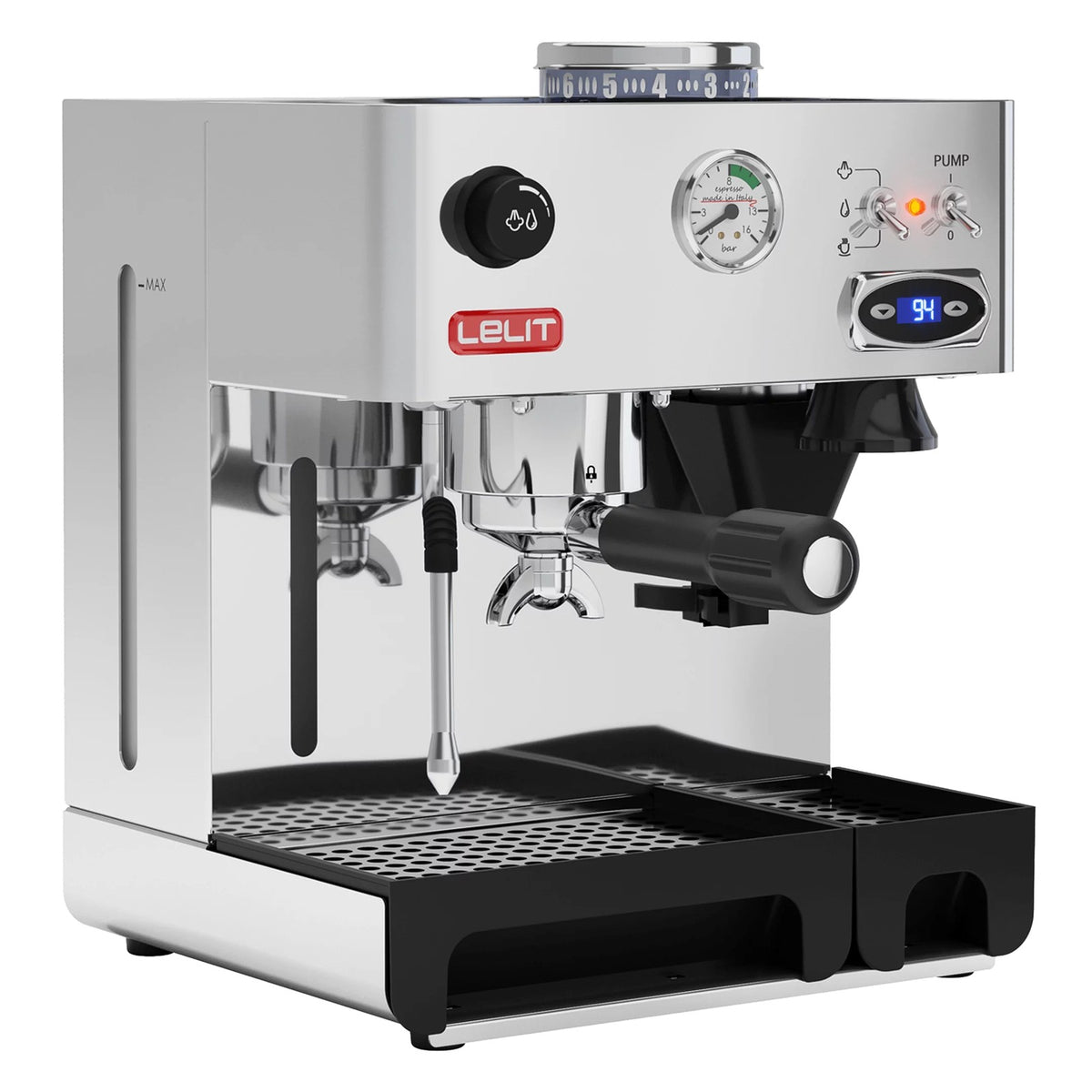 Lelit Anita PL042TEMD Chrom / Inox – Ansicht 2