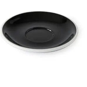 ACME Cappuccino Untertasse 14 cm Penguin Schwarz Pinguin - Classic Medium Cappuccino Untertasse ACME - rhiinland.com