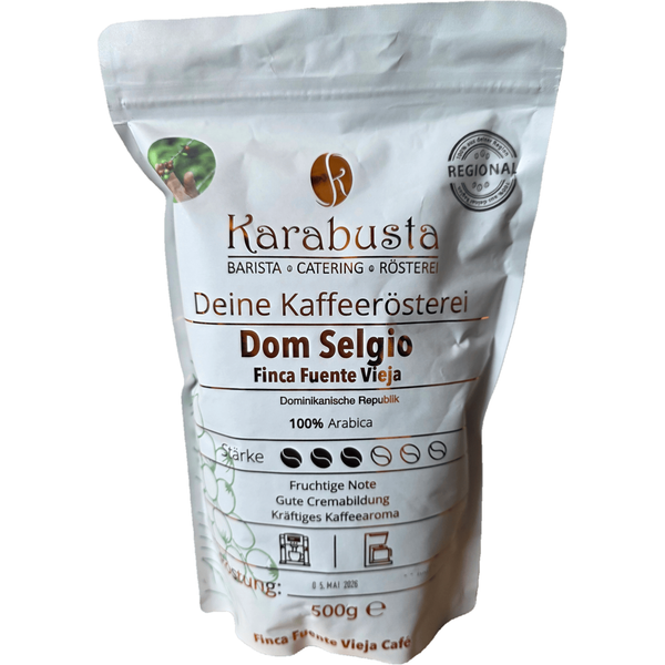 Karabusta Dom Selgio – Dein Karibik-Urlaub in der Kaffeetasse Kaffee Karabusta Ganze Bohnen 500 Gramm - rhiinland.com