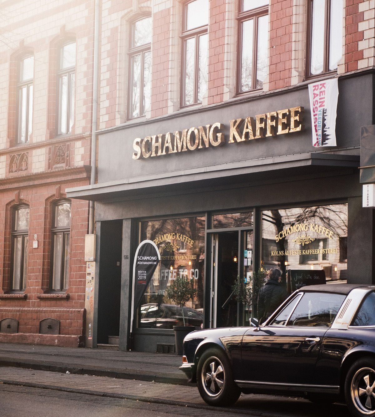 Das Schamong-Ladenlokal auf der Venloer Straße in Köln-Ehrenfeld