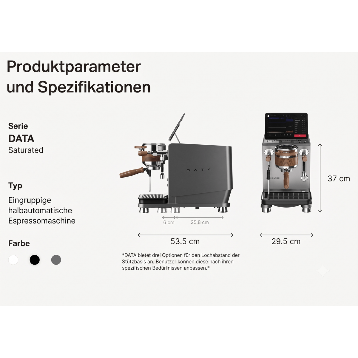 Wendougee DATA-S – Die Revolution der Präzision für dein Home-Barista-Setup Espressomaschinen Wendougee - rhiinland.com