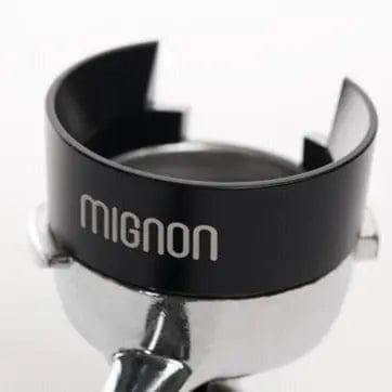 Eureka Mignon Dosing Funnel - Dosierring für 57-58,3 mm Siebträger Dosierring Eureka Schwarz - rhiinland.com