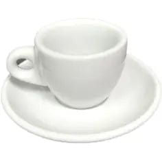Portofino Espresso Tasse und Untertasse Weiß von Nuova Point 55 ml Espressotasse Nuova Point - rhiinland.com