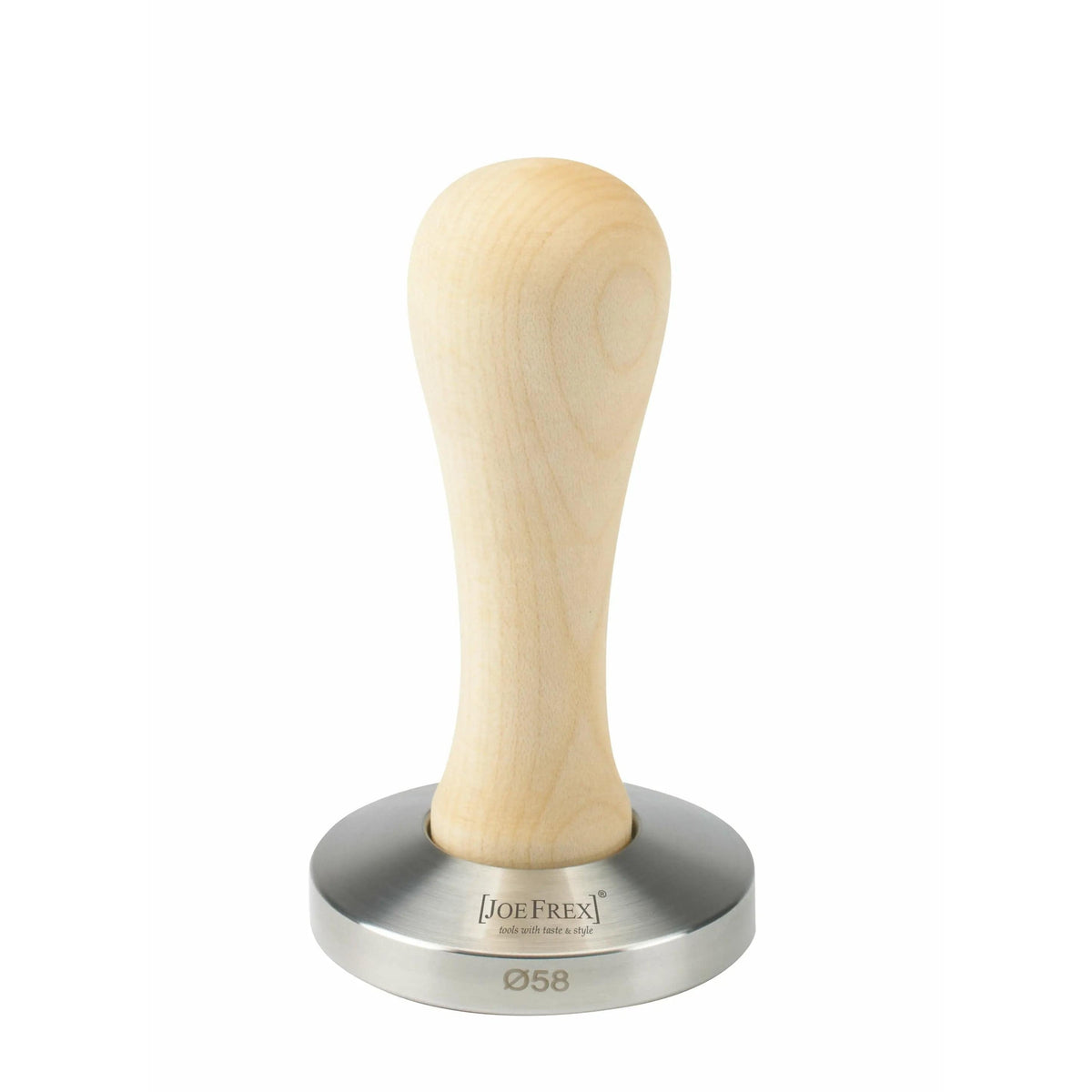 Tamper Griff - Handle Elegance Ahorn - Maple Tamper JoeFrex - rhiinland.com