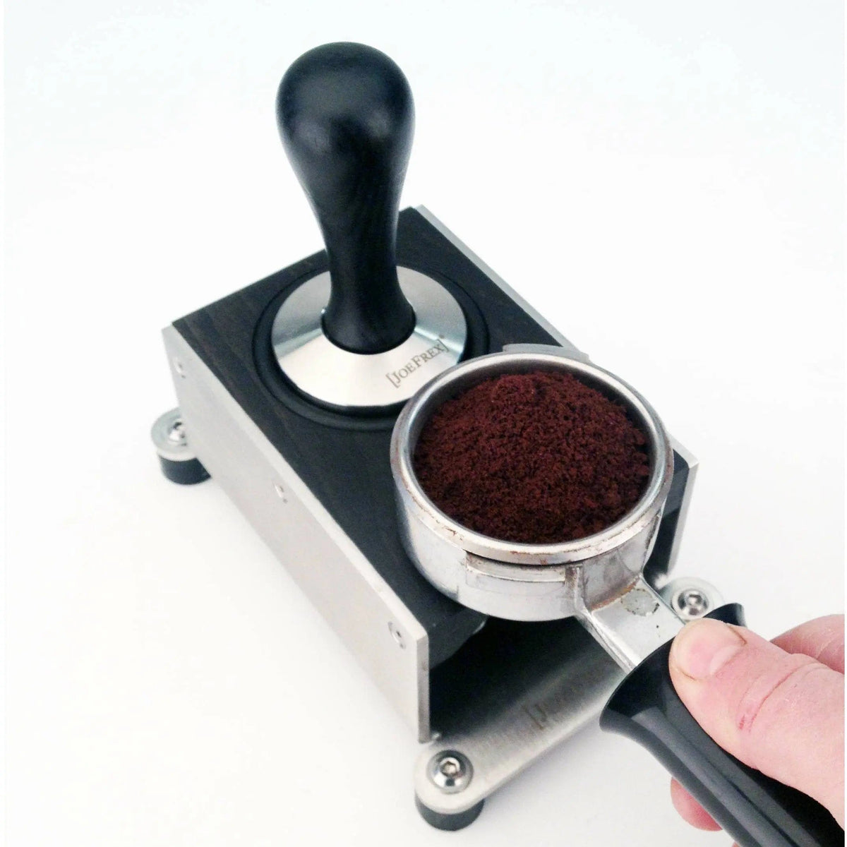 Tamping Station Exclusive Black Tamper Station JoeFrex - rhiinland.com