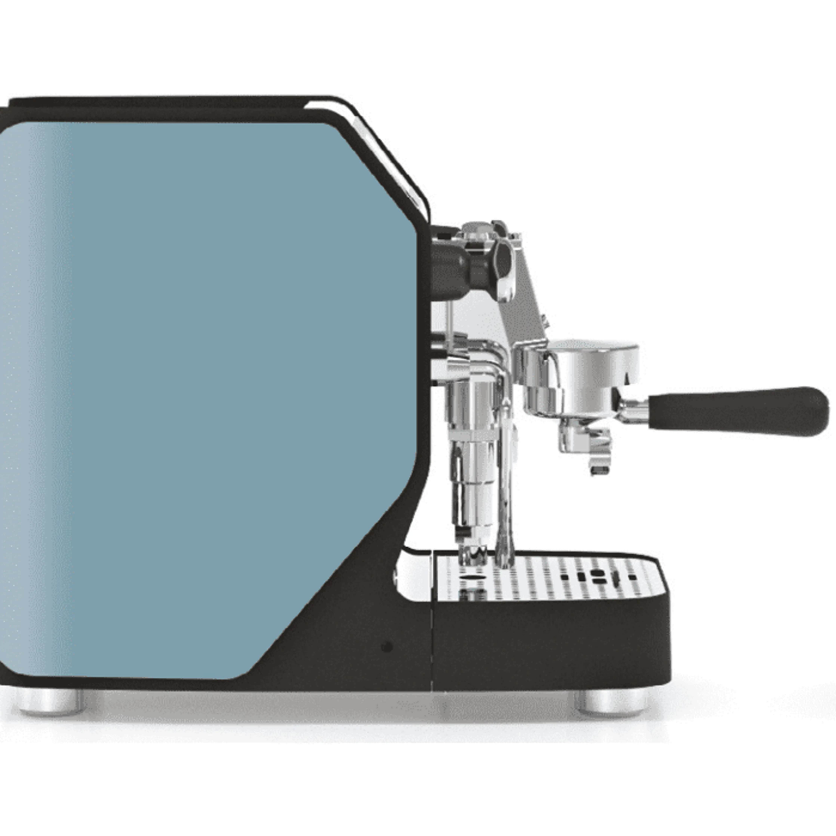 Vibiemme VBM New DOMOBAR Super Digital - Druckprofile, Dualboiler, Getriebepumpe, verschiedene Farben Espressomaschinen VBM Blaugrau - rhiinland.com