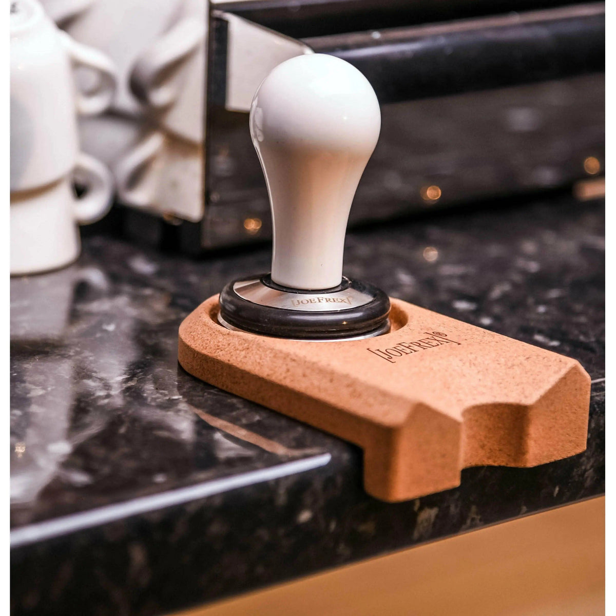 Tamping Matte Kork - Recycelter Kork Tamper Matte JoeFrex - rhiinland.com