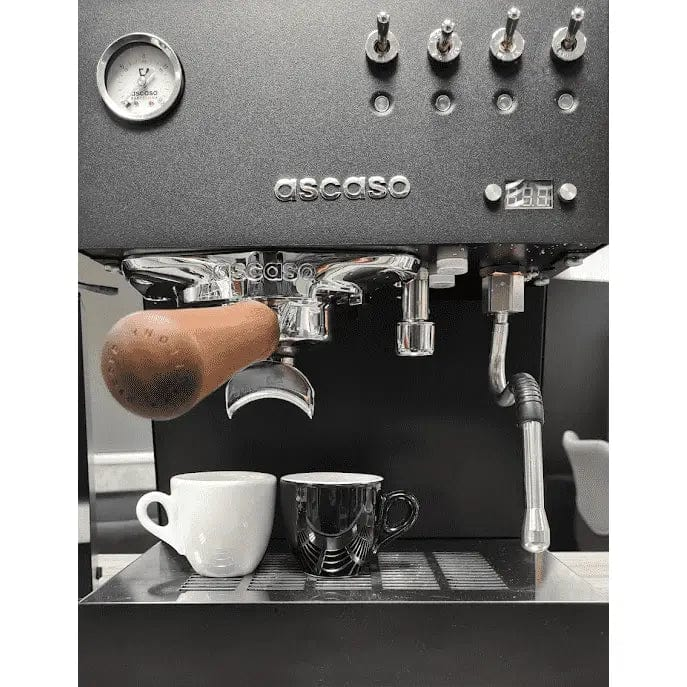 Espresso Tasse und Untertasse Schwarz Serie Palermo von Nuova Point 56 ml Espressotasse Nuova Point - rhiinland.com
