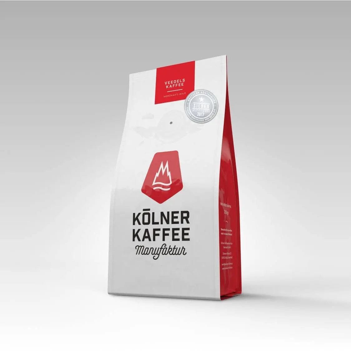 Veedels Kaffee - Kölner Kaffeemanufaktur Kaffee Kölner Kaffeemanufaktur Ganze Bohnen 250 Gramm - rhiinland.com