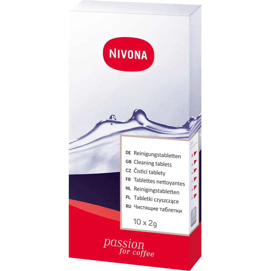 Nivona Reinigungstabletten - NIRT 701 - 10 Stück Nivona - rhiinland.com